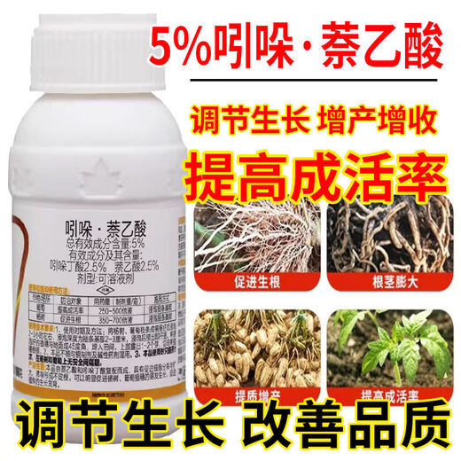5% indole naphthalene acetic acid poplar grape sapling flower rooting transplanting cutting rooting rapid conditioner 500g