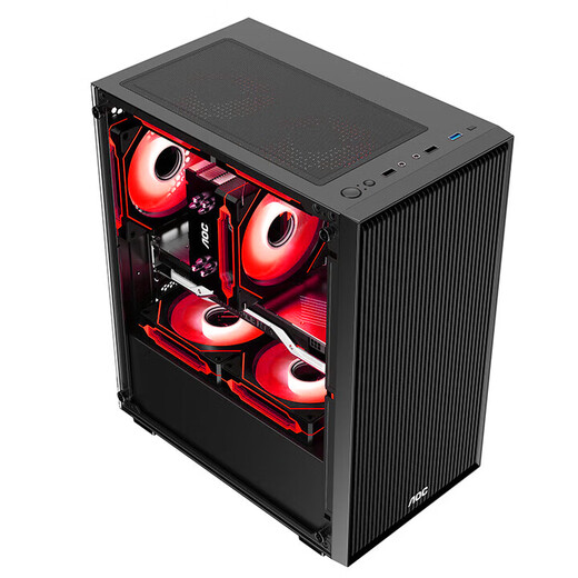 AOC Core i3 13100F/RTX3060/3050/4050 gaming e-sports design desktop computer host DIY assembly computer complete set chicken office complete set five i3 13100F丨16G丨RTX3050