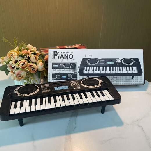 Baby early education toys 37-key children's toy electronic keyboard for girls beginners electric piano music instrument toy 37-key electronic keyboard e-commerce box packaging