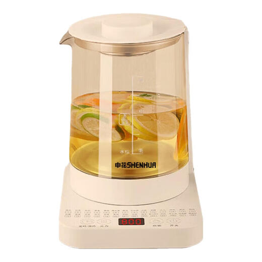 Sold 50W Shenhua Health Pot 2L Fully Automatic Tea Kettle 24h Appointment Kettle 12-Hour Intelligent Constant Temperature 11-level Temperature Control Electric Kettle Flower Teapot Tea Maker Double-layer Glass 304 Maternal and Infant Stainless Steel 2L