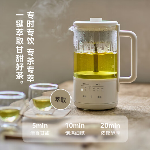 Olayks instant health pot mini tea boiler spray steam tea kettle multifunctional office constant temperature kettle 0.6L suitable for 1-2 people