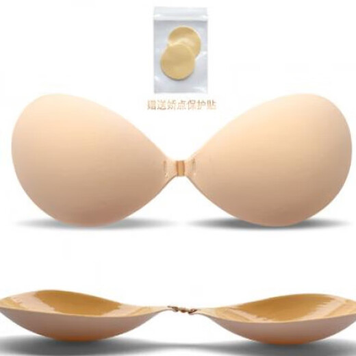 Miss Grape Bra Cloud Cotton Breast Patch Gather Small Breasts Show Bigger Silicone Latex Paste Women Hand Brushed Glue Mesh Breathable Black A