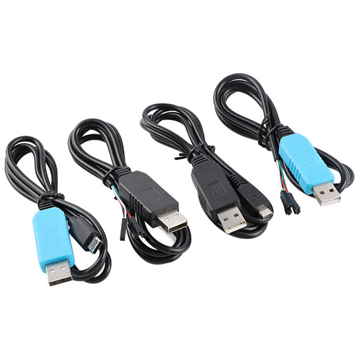 PL2303TA/HX/GT download cable USB to TTL RS232 module with case USB to serial port download cable PL2303HX download cable_Micro interface No Specifications