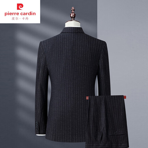 Pierre Cardin Suit Men's Business Men's Wedding Groom Groomsmen Dress Suit Suit Casual Suit Suit Dark Gray M 170