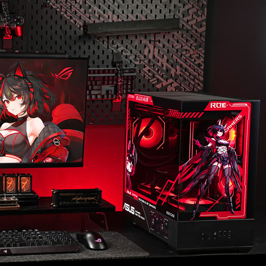 ASUS (ASUS) ASUS ROG i5 14600KF series/RTX4060Ti graphics card/RTX5070/RTX5060TI game console DIY complete assembly computer RTX5060TI-16G+14600KF丨Configuration five single host