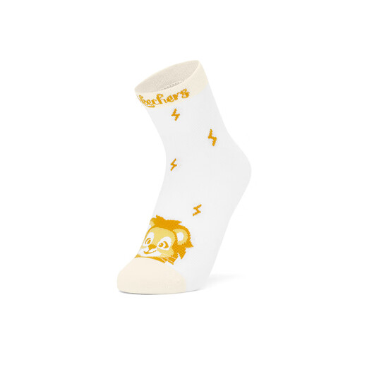 Skechers children's unisex socks short socks L225K044 Pleasant Sea/Pure White L