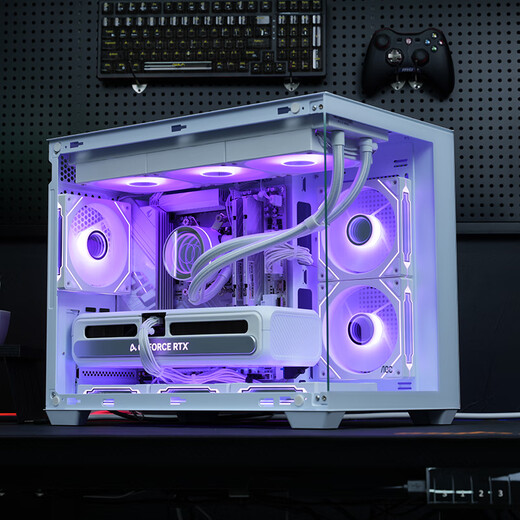 E-sports rebel 24-issue interest-free AMD Ryzen R7 9700X/7800X3D/9800X3D/5070Ti/5080/5090D host DIY assembly computer desktop complete machine configuration two 9700X+RTX5070Ti