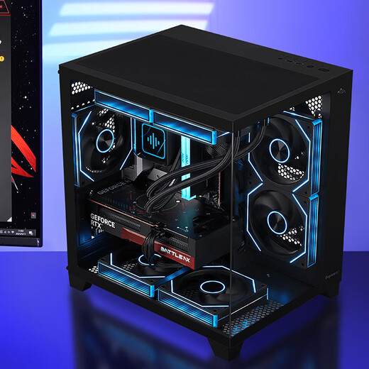 Colorful sea view room i5 13400F/12600KF/14600KF/RTX5060/RTX5060Ti/game e-sports assembly computer host DIY assembly machine complete set with one 13400F+RTX5060