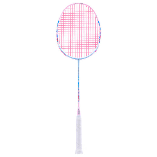 WITESS Witness Badminton Racquet 5U Ultra-Light Full Carbon Balanced Blade-Unicorn Single Rack Free 3 Balls + Hand Glue