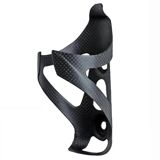 He Jiangong full carbon fiber bicycle water bottle rack mountain road bike bottle rack cycling bottle holder ultra-light accessories black matte with screws/wrenches