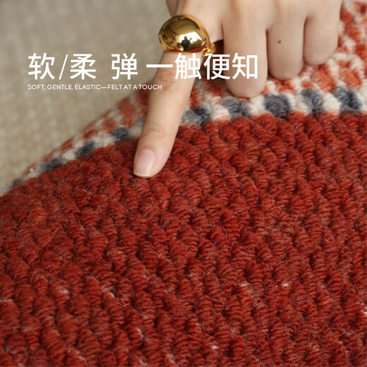 Saipos Machu Picchu imported wool carpet living room antique style sofa coffee table mat light luxury style high-end bedroom 2X3M