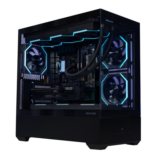 ASUS ROG 24-issue interest-free TUF family bucket AMD 9800X3D/no card/5070TI/5080 ammunition depot 870AYW/Fuxue assembled computer host DIY complete machine configuration one 9800X3D丨32G丨1T welfare model