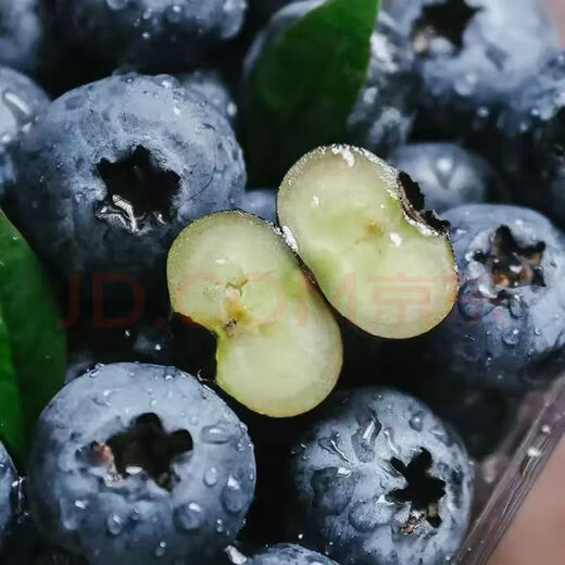 Jingxiansheng Yunnan blueberries in season 4 boxes of extra large fruit 22mm+ 125g/box fresh fruit straight from the source
