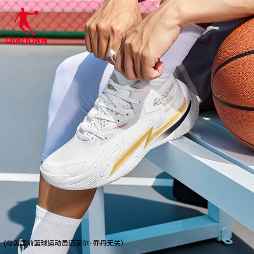 Jordan basketball shoes men's shoes Poying 5 autumn and winter leather surface wear-resistant sports shoes shock-absorbing practical sneakers