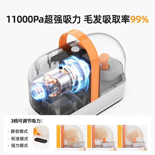 Jingdong Express Pet Electric Shaver Set Cat and Dog Hair Suction and Trimming All-in-one 5-in-1 Multifunctional Hair Grooming PG10