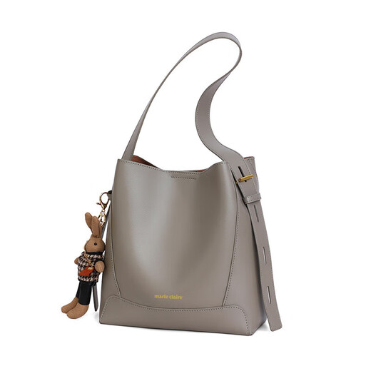 Marie Claire bag women's bag luxury brand 2025 new women's shoulder bag bucket bag birthday gift for wife and girlfriend Shen Jingni brand gift box