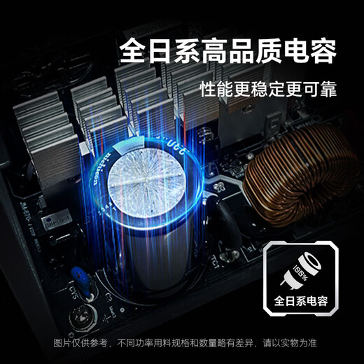 Anai Mei Copper Batt BN650 Netzteil ATX-Desktop-Computer-Netzteil Bronzemedaille Direktnetzteil 650 W (aktive PFC/alle japanischen Kondensatoren/drei Jahre Garantie) BN650 schwarz (Bronzemedaillen-Zertifizierung/alle japanischen Kondensatoren/geprägter Draht)