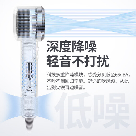 Padertonson series powerful high-speed hair dryer Huaqiang North Top equipped with home silent high-power non-harmful hair strong wind dryer hotel quick-drying portable hair care and hair care new model Magic Purple Champion recommended brand + million insurance