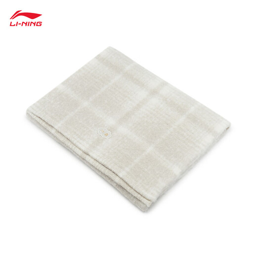 Li Ning K Chinese Culture Series Forbidden City | Scarves for Men and Women Same Style 25 New Style Versatile Fashion Warm Scarf Mother of Pearl White-2 F