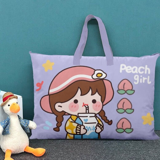 Wing Fantasy Kindergarten Quilt Storage Bag Children's Entrance Luggage Bag Cotton Quilt Clothes Bag Waterproof Large Capacity Green Space Dragon Collection and Purchase to Get a Name Tag Oxford Cloth Large Size 62*44 Suitable for Summer Thin Quilts/Blankets