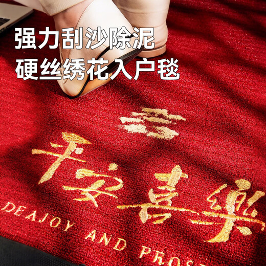 Southern Life high-end entry floor mats, light luxury foot mats, entry door mats, thickened door mats, non-slip mats, red carpets can be customized