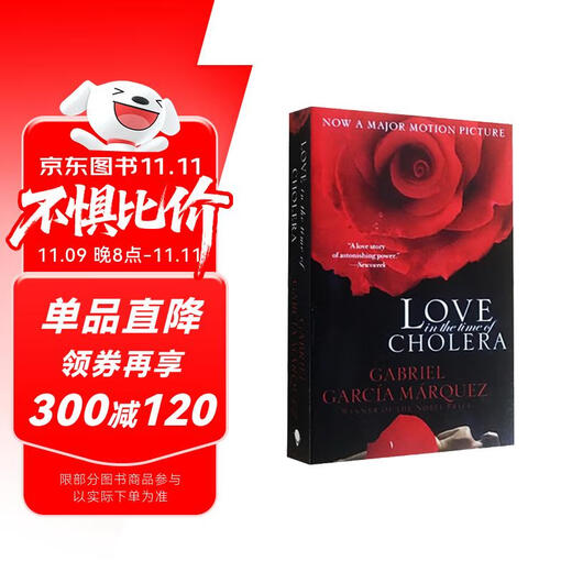 霍乱时期的爱情（电影版）Love in the Time of Cholera， Film Tie-In 进口原版 英文书