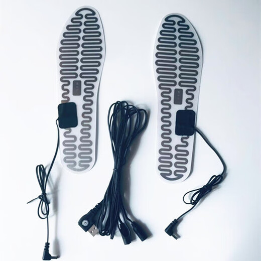 Ski shoe electric insole heating plate. Ski shoe heating system. Insole electric heating plate. Heating plate. Traveling in the snow. New US one-to-two-line medium size 37~40