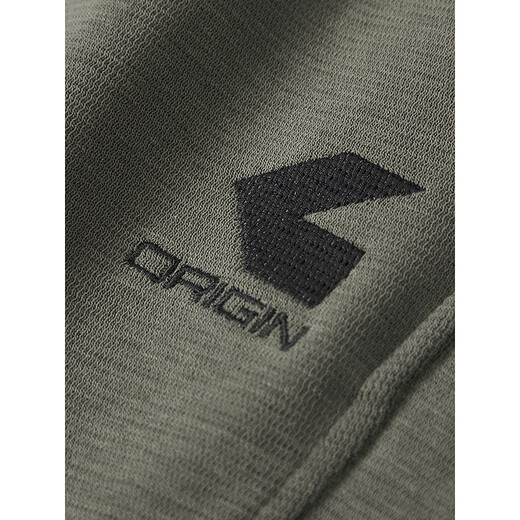 GXG Men's Velvet Straight Casual Pants Loose Sweatpants Men's Commuting Simple Sports Pants 2025 Winter New Product Gray Green L