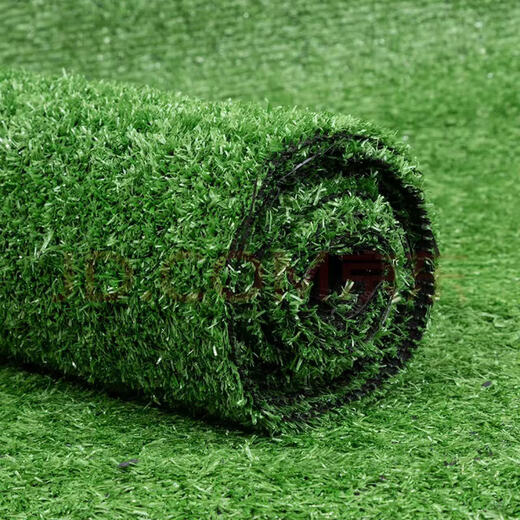 Simulated lawn encrypted and thickened artificial outdoor artificial plastic lawn kindergarten park step-resistant decorative turf green bottom 20mm thick spring grass 2*25 meters 50 square meters full roll