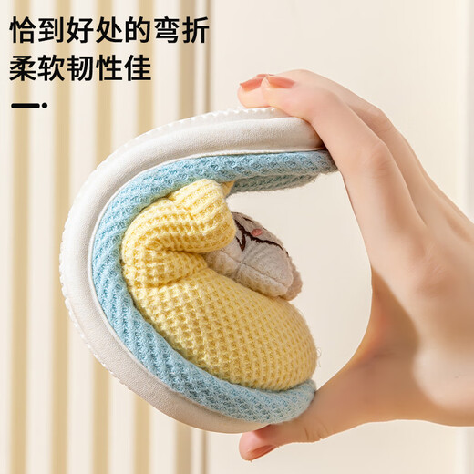 Children's Slippers Autumn Children's Cotton Slippers Girls Cute Indoor Non-Slip Girls Princess Ji Men Cute Pet Paradise Pink 24 25