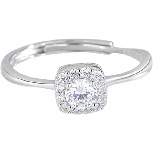 Laomiao S925 niche temperament versatile ring gift for girls, high-end light luxury jewelry for girlfriends and wives on Valentine's Day S925 niche temperament versatile ring