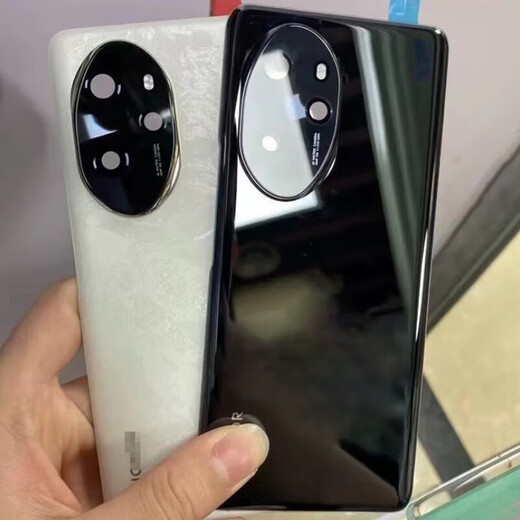 Honor 100 mobile phone glass back cover 100pro original rear screen original battery case rear shell disassembly Honor 100 bright black original back cover