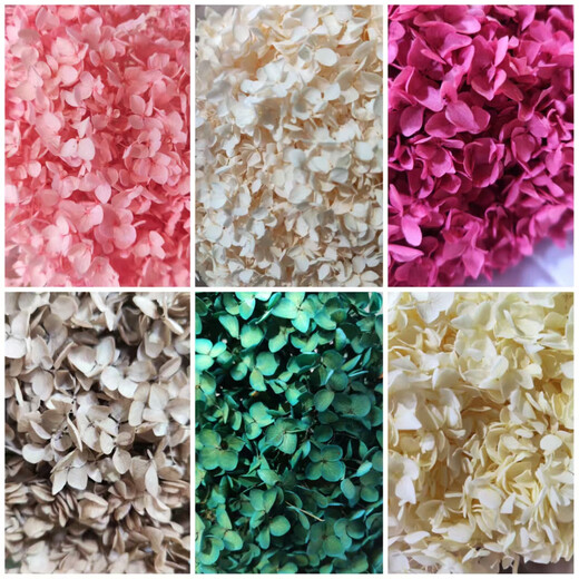 Букет сухих цветов гортензии, декоративный цветочный материал, светло-коричневый