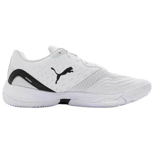 PUMA Solarflash 3 comfortable and versatile wear-resistant low-cut training shoes for men and women, white and black, white and black 37