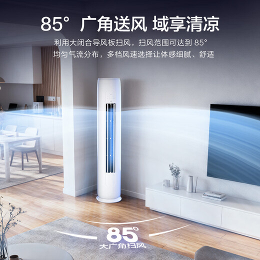 Gree produced Jinghong air conditioner Xiaoliangshen 2 new level energy efficiency inverter pure copper tube energy-saving cabinet machine for living room national subsidy KFR-50LW/JHFNhAa1Bj