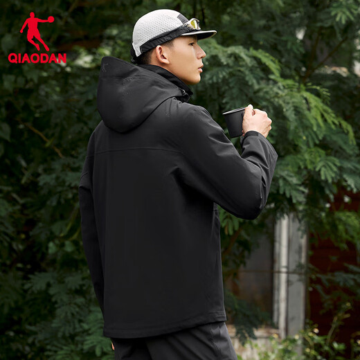 Jordan Mountain God Jacket Three-in-One Men's Autumn and Winter Outdoor Warm Jacket Men's Waterproof Windproof Jacket