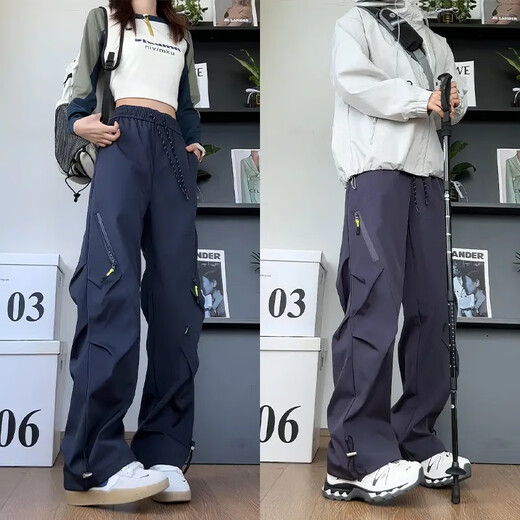 Jishi American three-proof soft shell assault pants for men and women, autumn and winter paratrooper overalls, windproof and waterproof outdoor hiking pants RK101 plus velvet-black-HMFS plus velvet XL It is recommended that 120Jin Jin equals 0.5kg -140Jin Jin equals 0.5kg