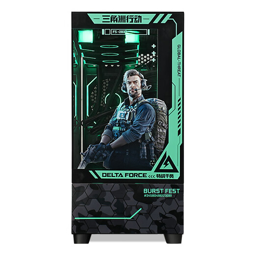 ASUS family i5 14600KF/RTX5070 graphics card high-end gaming e-sports desktop assembly computer host DIY assembly machine 14600KF + ASUS 5060Ti-16G graphics card configuration six