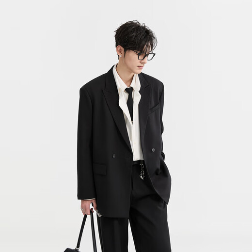 Earl Zall Tencel Wool High-Quality Spring and Autumn Loose Business Commuting Casual Suit Single Jacket Engagement Suit Thin Section