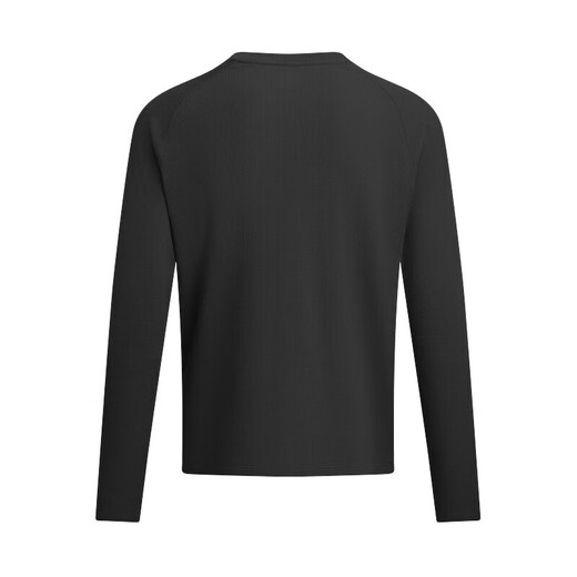 UNDERARMOUR EF Men's Henry Collar Sports Casual Long Sleeve T-Shirt 6010174 Black 001 2XL