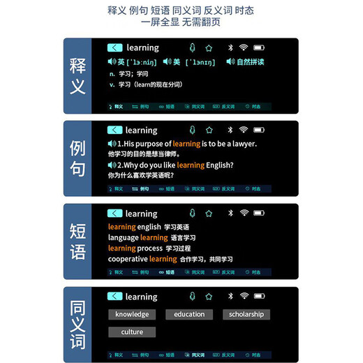Stylo de lecture anglais Youdao Apprentissage général des mots Stylo de dictionnaire de traduction Magasin phare officiel White Top Edition / 256G / Photo + Numérisation et résolution de problèmes / Explication par des professeurs célèbres de toutes les matières