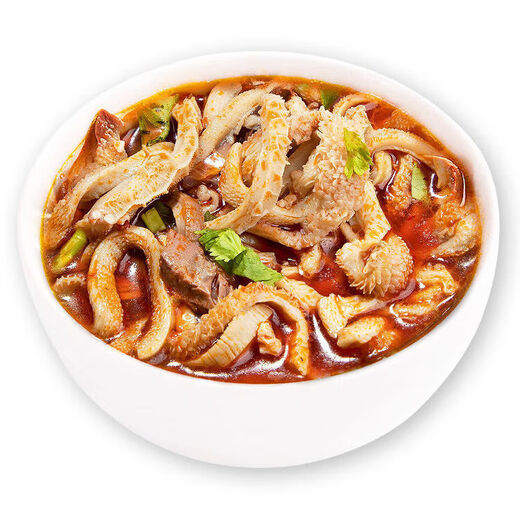 Chuangwei Meow complete set of vacuum-packed haggis hot pot skinless and dairy-free shredded haggis, fresh frozen whole set of pure haggis, sheep intestines, tripe, sheep head, heart, liver and lungs* 2kg