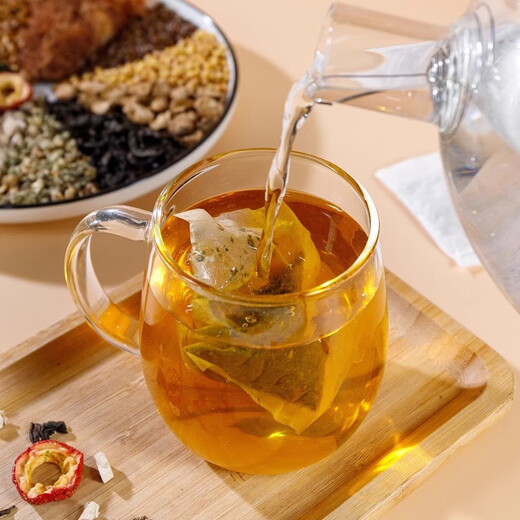 北京同仁堂青钱柳玉米须桑叶茶的功效尿酸三高茶可降稳定血糖血压血脂养生茶 3盒120包天然草本无熏无硫买二送一