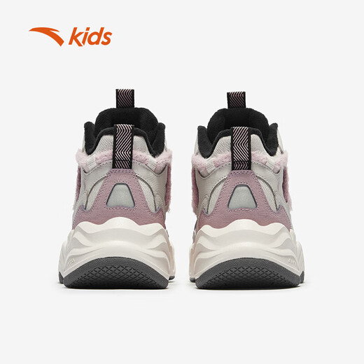 ANTA Children's Cotton Shoes for Big Girls 2025 Winter Outdoor Series Sports Warm Cotton Shoes A22546905