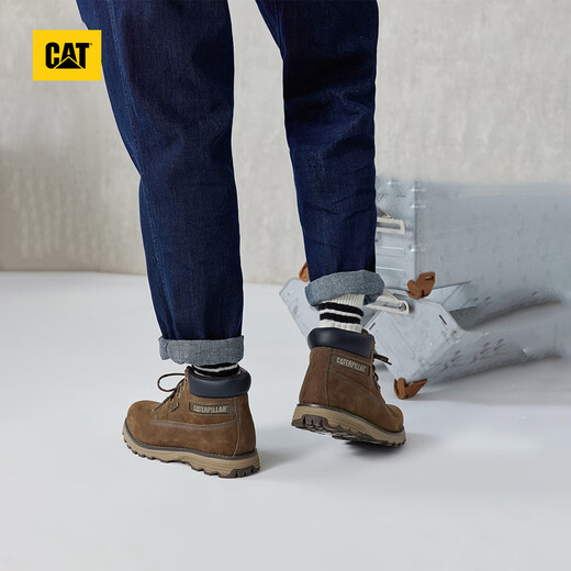 BOTAS CAT CARTER MARTIN BOOTS BOTS MENURAS ZAPATOS MENOS PARA CONDRIMIENTO BOTAS RETRO RETRO BOTAS COMPLACIONES MISMO ESTILO GRIS DARK 43