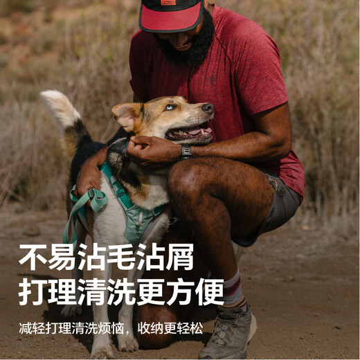 Lovewell Hi-Light Dog Harness Dog Harness Small and Medium-sized Dog Schnauzer Harness-Type Dog Leash Sage Green/Misty Green XS