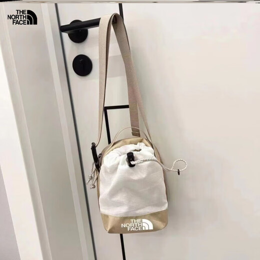 北面（The North Face）新款男女登山户外胸包运动腰包两用斜挎包旅游拼色手机包包 P70-L18-橘色 均码