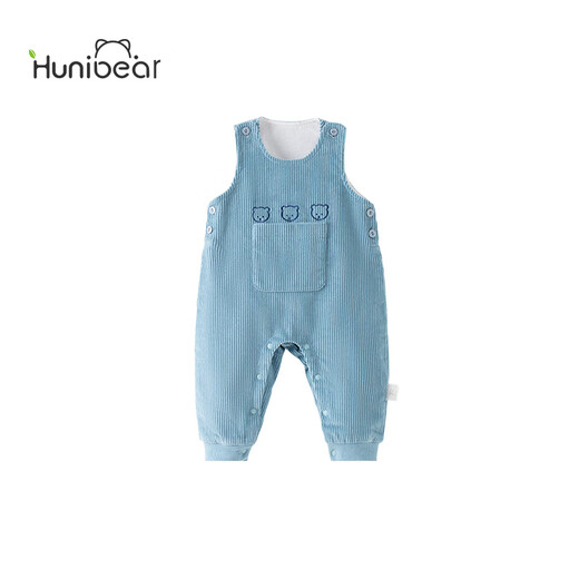 Happy Bear Boys overalls baby autumn corduroy jumpsuit baby girl spring and autumn pure cotton outing trousers