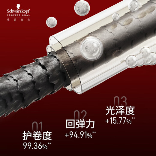 Schwarzkopf No. 2 Elastin Plumping Cream Women's Volume Moisturizing Protector Long-lasting Anti-frizz Styling Moisturizing Protector Shaping Anti-Frizz Domestic Production 200ml 1 Bottle