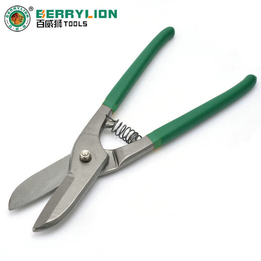 Berry Lion German-style iron scissors, white iron scissors, wire mesh scissors, iron plate scissors, galvanized sheet scissors, aviation scissors 8/200mm